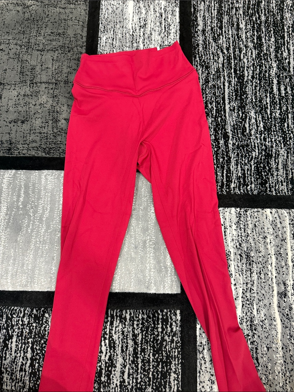 VSX Victoria's Secret Bright Red High-Rise Leggings